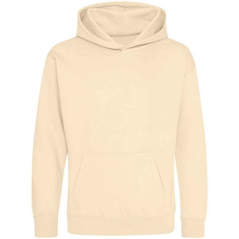 Awdis Childrens/Kids Heather Hoodie / Vanilla Milkshake